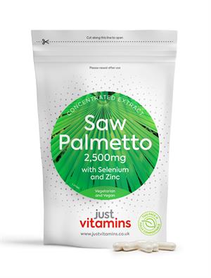 Buy Saw Palmetto 2500mg + Zinc & Selenium